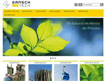 Tablet Screenshot of ganschtech.at